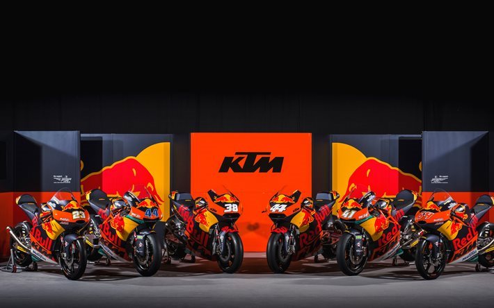 Red Bull KTM Factory, moto sportive KTM RC16, 2017 moto, MotoGP
