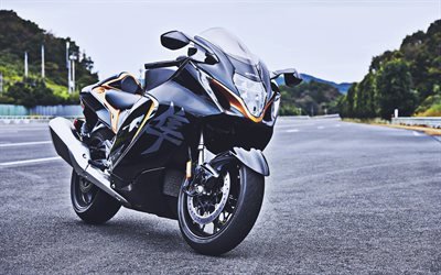 Suzuki Hayabusa, superbike, 2021 moto, motociclette giapponesi, strada, 2021 Suzuki Hayabusa, Suzuki