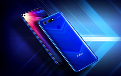 Huawei Honor 20, 4k, telem&#243;veis, 2019, smartphones, close-up, Huawei