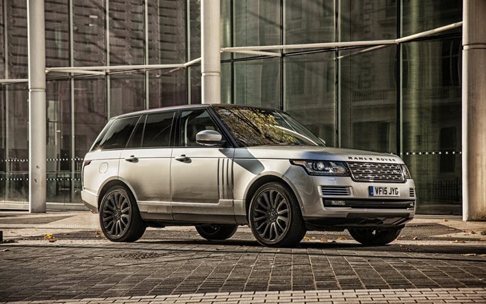 Range Rover SVAutobiography, 2017 voitures, Land Rover, de luxe, de voitures, de Vus, Range Rover