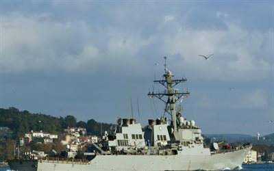 uss porter, ddg-78, destroyer americano, navios de guerra americanos, marinha dos eua, arleigh burke-class destroyer, eua