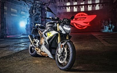 BMW S1000R, 4k, garage, 2020 bikes, superbikes, german motorcycles, BMW