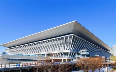Tokyo Aquatics Centre, Tokyo, Japan, sports arena, 2020 Summer Olympics, Tokyo 2020, Games of the XXXII Olympiad, Tokyo 2020 stadiums