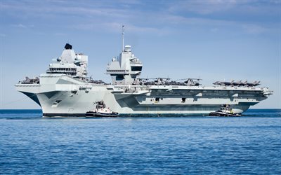 HMS Queen Elizabeth, R08, brittil&#228;inen ydinlentokoneiden tukialusta, Royal Navy, Queen Elizabeth -luokka, Lockheed Martin F-35 Lightning II, sota-alukset, F-35B Lightning II, lentotukialus