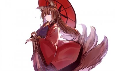 Amagi, Azur Lane, Sakura Empire, japon manga, anime karakterleri, Amagi Azur Lane