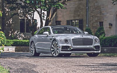 Bentley Flying Spur, 4k, luxury cars, 2020 cars, british cars, 2020 Bentley Flying Spur, Bentley