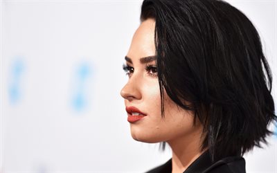 Demi Lovato, アメリカの歌手, 顔, 肖像, 驚, アメリカスター, 美女
