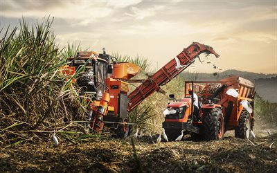 Volvo Penta, sugarcane harvester, agricultural machinery, sugarcane, harvester, new Volvo Penta, Volvo