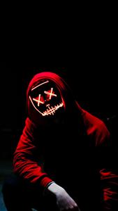Person in rotem hoodie