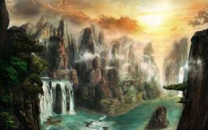 Explore your dreams and unlock the secrets of these rocky waterfalls.
