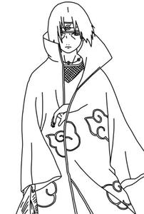 Itachi uchiha anime zeichnung bild