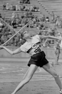 Sport javelinwurf athlet