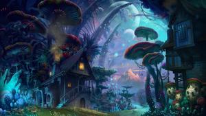 "The Magical Mushroom Village"