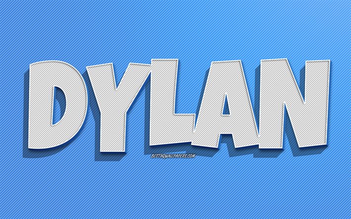 Download Wallpapers Dylan 4k Wallpapers With Names Horizontal Text Images