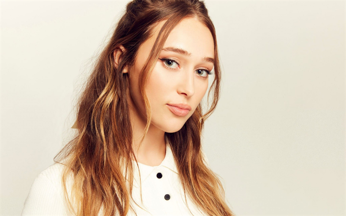 Alycia Debnam-Carey, australian actress, portrait, red-haired girl, beautiful woman