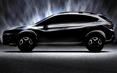 Subaru XV, 2017 cars, teaser, new XV, japanese cars, Subaru
