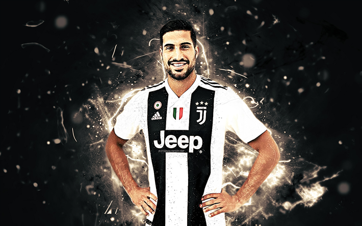 Emre Pode, futebolista alem&#227;o, A Juventus FC, futebol, Serie A, Pode, luzes de neon, A Juventus, A Juve