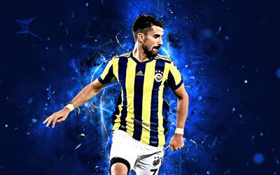 Alper Colt, luova, Turkkilaiset jalkapalloilijat, Fenerbahce FC, jalkapallo, Colt, Turkin Super Lig, neon valot, abstrakti taide
