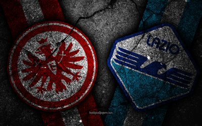 Eintracht vs Lazio, UEFA Europa League, Lohkovaiheessa, Round 2, luova, Eintracht FC, SS Lazio, musta kivi