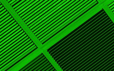 green lines, material design, green squares, creative, geometric shapes, lollipop, lines, green material design, strips, geometry, green backgrounds