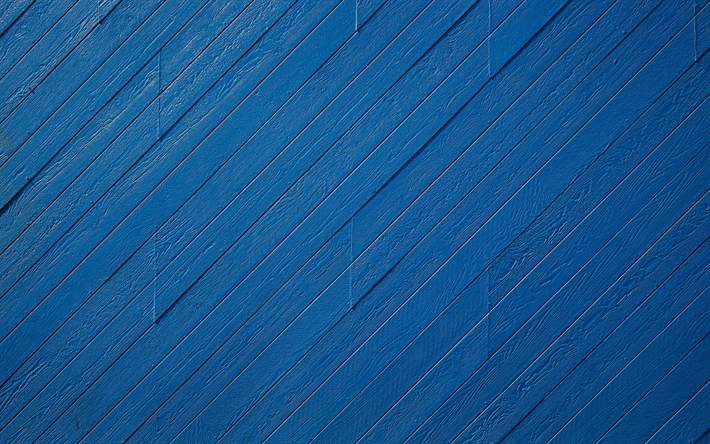 4k, diagonal wooden texture, macro, blue wooden texture, wooden backgrounds, wooden textures, diagonal wooden backgrounds, wooden logs, blue backgrounds