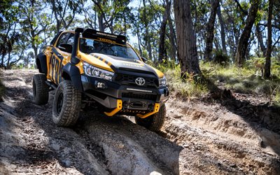 Toyota Hilux, Tonka Concept, 2017, SUV, special version, tuning Hilux, off-road, Toyota