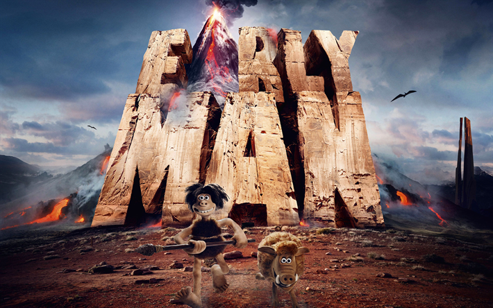 Early Man, 4k, poster, 2018 movie, comedy