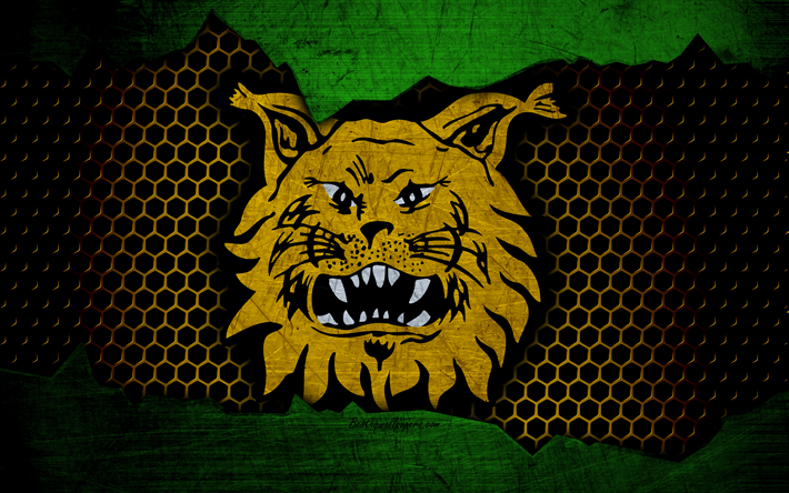 Download Wallpapers Ilves 4k Logo Veikkausliiga Soccer Football Club Finland Ilves Tampere Grunge Metal Texture Ilves Fc For Desktop Free Pictures For Desktop Free