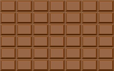 chocolat au lait &#224; la texture, 4k, barre de chocolat, de chocolat, de textures, de b&#226;ton de chocolat, morceaux de chocolat