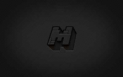 ماين كرافت شعار الكربون, 4 ك, فن الجرونج, خلفية الكربون, إبْداعِيّ ; مُبْتَدِع ; مُبْتَكِر ; مُبْدِع, شعار Minecraft باللون الأسود, ألعاب على الانترنت, شعار Minecraft, ماين كرافت