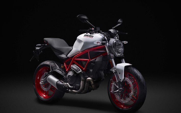 Ducati Monster 797, 2017, superbikes, studio