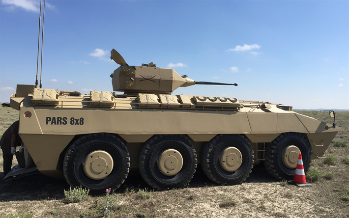FNSS Pars, Pars 8x8, bagno turco veicolo corazzato da combattimento, Turchia, moderni veicoli blindati