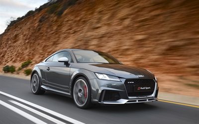 Audi TT RS, 4k, 道路, 2017車, Audiスポーツ, ウ, Audi
