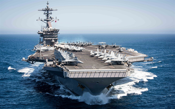 USS Theodore Roosevelt, lentotukialus, CVN-71, YHDYSVALTAIN Laivaston, USA, Nimitz-luokan