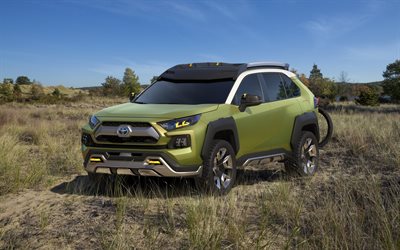 Toyota FT-AC, 2017, nya SUV, Japanska bilar, &#196;ventyr Koncept, Toyota