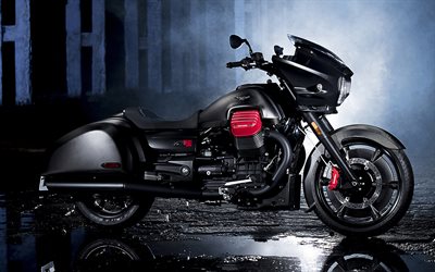 Moto Guzzi MGX-21, Fortaleza Voadora, 2017, luxo motocicleta, viajante, Moto Guzzi