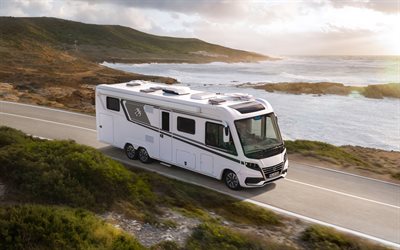 Knaus Sun i, 4k, autoroute, 2021 bus, camping-cars, concepts de voyage, maison sur roues, Knaus