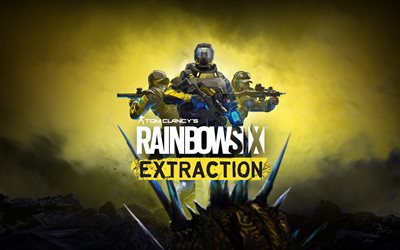 Tom Clancys Rainbow Six Extraction, 2022, poster, promo materials, characters, new games, Rainbow Six Extraction