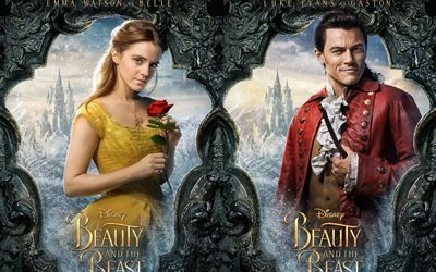 A bela e a Fera, 2017, Disney, Emma Watson, Luke Evans