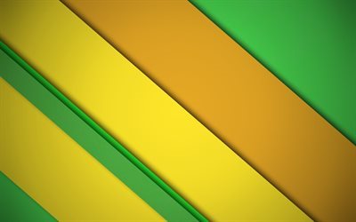 linee astratte, materiale, giallo, linee, linee verdi