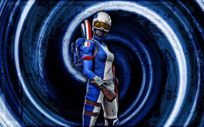 ダウンロード画像 4k フランスのモーグルマスター 青いグランジの背景 フォートナイト Vortex フォートナイトのキャラクター フランスのモーグルマスタースキン フォートナイトバトルロワイヤル フランスのモーグルマスターフォートナイト フリー のピクチャを