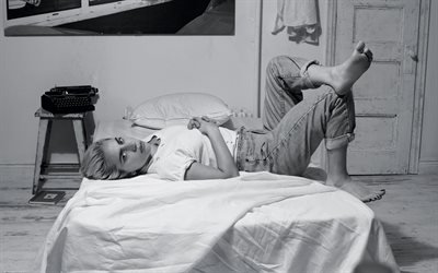 ليدي غاغا, المغني الأمريكي, التقطت الصور, أحادية اللون صور, المشاهير الأمريكيين, عارضة الأزياء, ستيفاني جوانا انجلينا Germanotta