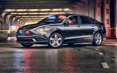 2020, Ford Special Service Plug-In Hybrid, Auto della Polizia, Ford Mondeo della Polizia, Auto Americane, Ford