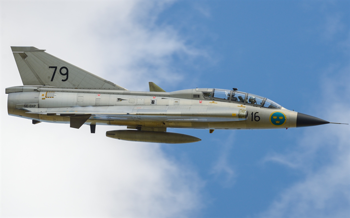 Saab 35 Draken, Swedish supersonic fighter, Swedish Air Force, Swedish Combat Aviation, Saab