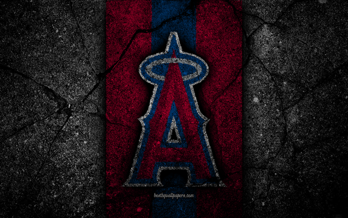 Los Angeles Angels flag MLB red white metal background american baseball  team HD wallpaper  Peakpx