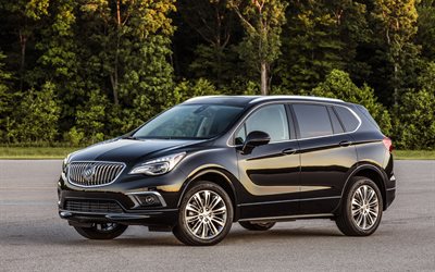 Buick Envision, street, 2019 cars, crossovers, american cars, 2019 Buick Envision, Buick