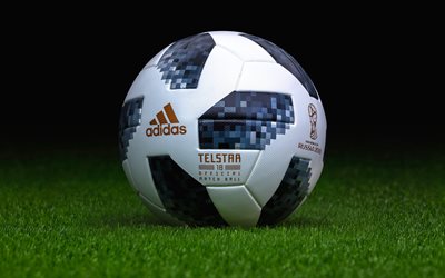 Adidas Telstar de 18 ans, la Coupe du Monde FIFA 2018 Balle, Russie 2018, la FIFA Coupe du Monde Russie 2018, le football, la FIFA, Russie 2018 officiel ball, Adidas Telstar, Coupe du Monde de Football 2018, la FIFA Coupe du Monde 2018