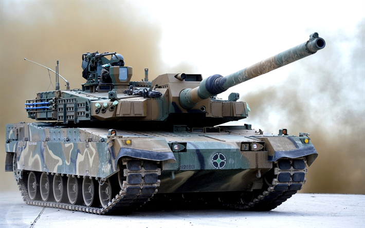 K2 Black Panther, modern armored vehicles, South Korea, tank, South Korean main battle tank