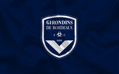 Bordeaux, Football club, France, Ligue 1, emblem, Bordeaux logo