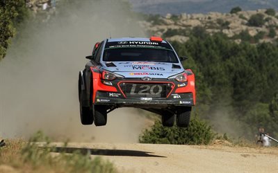 Hyundai I20 WRC, rally, Dani Sordo, Racing car, extreme